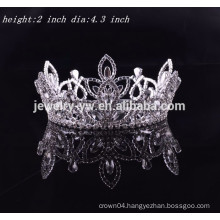 full round girls hair accessories wholesale pageant crowns and tiaras for sale